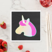 Comicstyle einhorn! serviette (Beispiel)