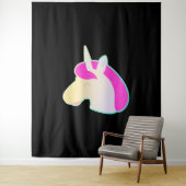 Comicstyle einhorn! wandteppich (Beispiel)