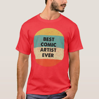 Comicszeichner-Familie T-Shirt