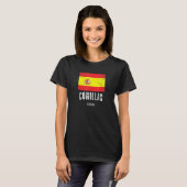 Comillas Spanien Es Flag Stadt Bandera Ropa T-Shirt (Vorne ganz)