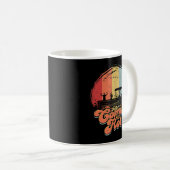 Comin' In Hot Pontoon Boat Funny Boating Lake - Ca Kaffeetasse (VorderseiteRechts)