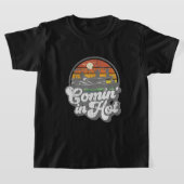Comin In Hot Pontoon Boat Funny Boating Lake Ponto T-Shirt (Ablage )