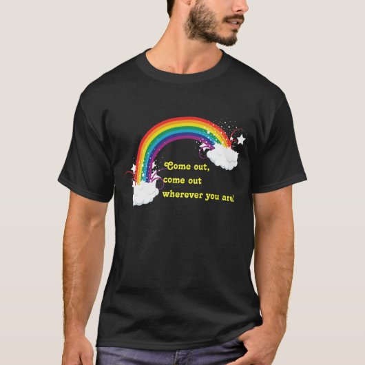 Comin' Out T-Shirt (Vorderseite)