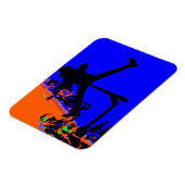 Comin' Through - Motox und Scooter Magnet (Linke Seite)