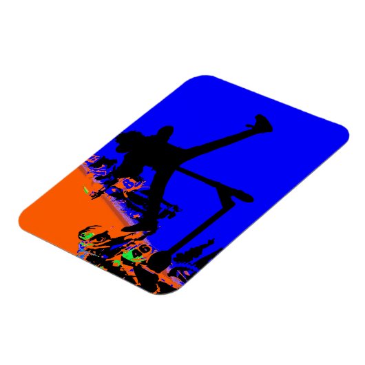 Comin' Through - Motox und Scooter Magnet (Linke Seite)