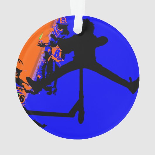 Comin' Through - Motox und Scooter Ornament (Rückseite)