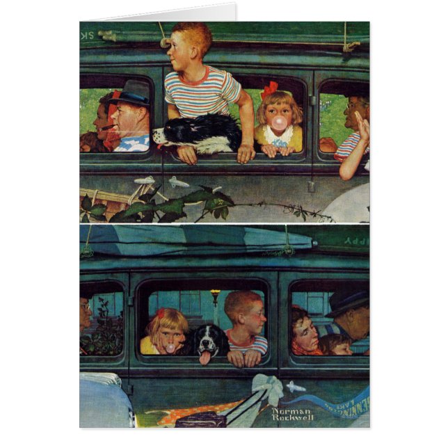 Coming and Going by Norman Rockwell (Vorne)