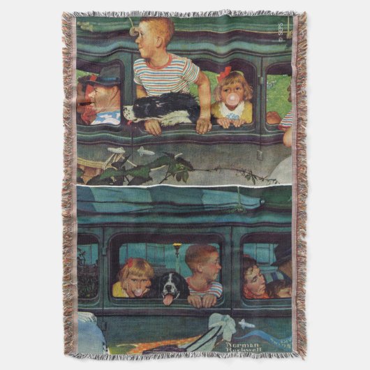 Coming and Going by Norman Rockwell Decke (Vorderseite Vertikal)