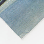 Coming and Going by Norman Rockwell Fleecedecke (Ecke)