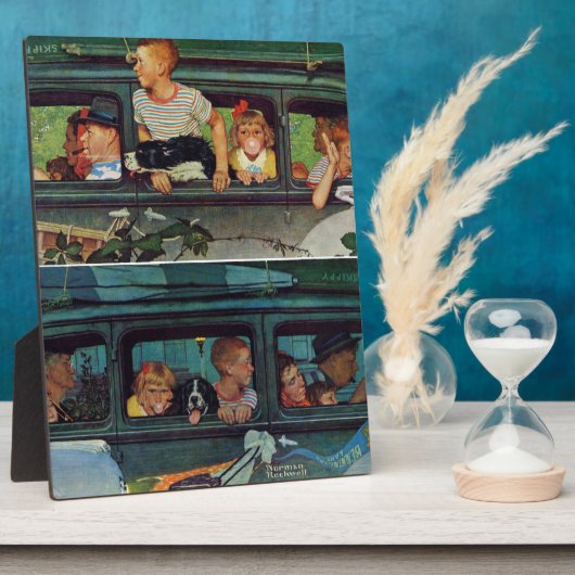 Coming and Going by Norman Rockwell Fotoplatte (Seite)