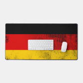 Coming Gaming Desk Mat - Deutsche Flagge Schreibtischunterlage (Tastatur & Maus)