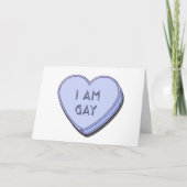 Coming Out Announcement Card Ankündigung (Vorderseite)