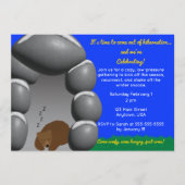 Coming Out of Hibernation-Cozy Winter to Spring Einladung (Vorderseite)