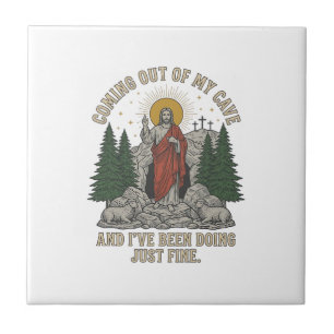 Coming Out of My Cave Resurrection Lyric-Shirt Des Fliese