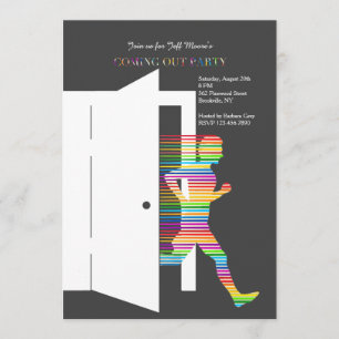 Coming Out Of The Closet Einladung