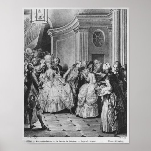 Coming out of the Opera Poster (Vorne)