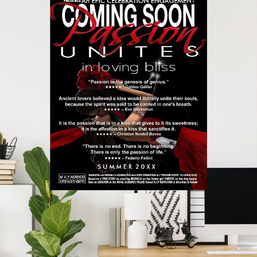 Coming Soon Engagement Display Poster (Heimbüro)