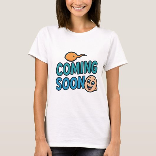 coming soon  T-Shirt (Vorderseite)