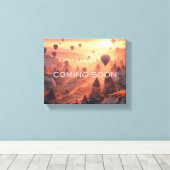 Coming Soon Vacation Ladscape Print Leinwanddruck (Insitu (Holzboden))