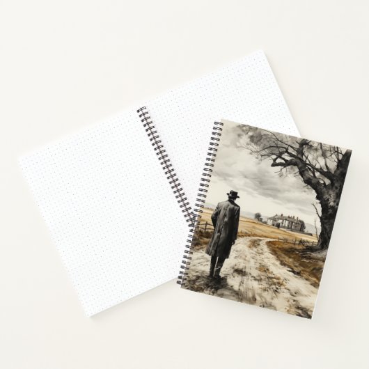 Coming Zuhause Bullet Line Notebook Notizblock (Innenseite)