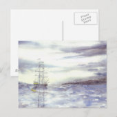 'Coming Zuhause' Postkarte (Vorne/Hinten)