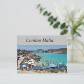 ComIno Malta Postkarte (Stehend Vorderseite)
