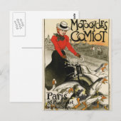 Comiot Motorräder Postkarte (Vorne/Hinten)