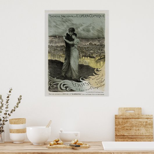 Comique National Opera Theater ~ Louise Poster (Küche)