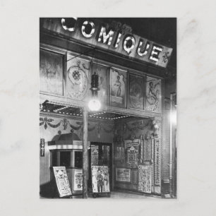 Comique Theater Postkarte