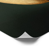 Comische Maske, Noh Theater Poster (Ecke)