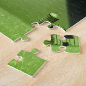 Comisches UFO-Kuh-Entführung-Puzzle Puzzle (Seite)