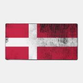 Comite Gaming Desk Mat - Dänische Flagge Schreibtischunterlage (Vorderseite)
