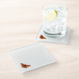Comma Butterfly Glasuntersetzer