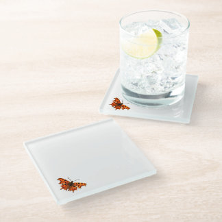 Comma Butterfly Glasuntersetzer