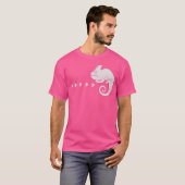 Comma Chameleon Funny 80S Music Pun T-Shirt (Vorne ganz)