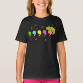 Comma Chameleon Lizard Reptiles T-Shirt (Vorderseite)