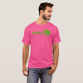 Comma Chameleon witzig T-Shirt (Vorne ganz)