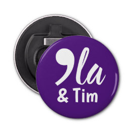 Comma Kamala und Tim 2024 Flaschenöffner