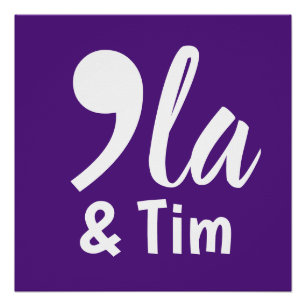 Comma Kamala und Tim 2024 Poster