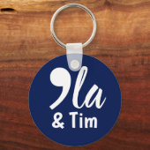 Comma Kamala und Tim 2024 Schlüsselanhänger (Rückseite)