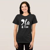 Comma Kamala und Tim 2024 Tri-Blend Shirt (Vorderseite voll)