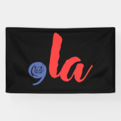 Comma La 2024 for President Election 2024 Funny Banner (Horizontal)