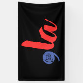 Comma La 2024 for President Election 2024 Funny Banner (Vertikal)