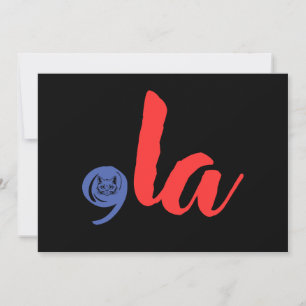 Comma La 2024 for President Election 2024 Funny Einladung