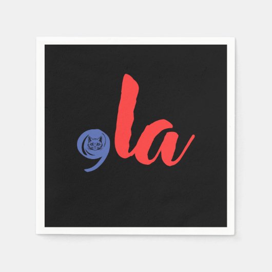 Comma La 2024 for President Election 2024 Funny Serviette (Vorderseite)