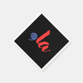 Comma La 2024 for President Election 2024 Funny Serviette (Ecke)