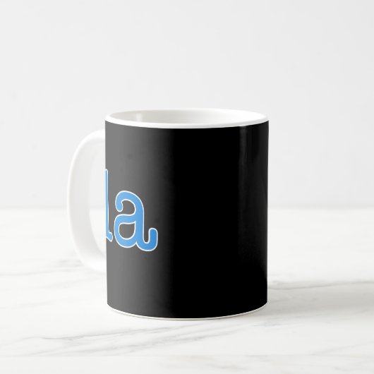 Comma La Blue Comma La - Kamala Harris 2024 Us Kaffeetasse (Vorderseite Links)