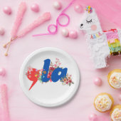 Comma la Blume Pappteller (Party)