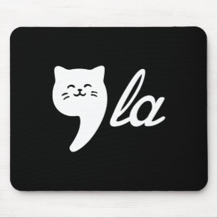 Comma La Cat Ladys for Kamala Harris Kinder Mädche Mousepad
