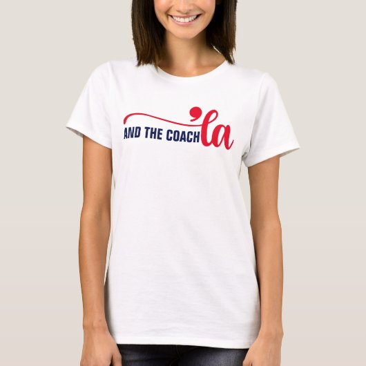 Comma la & Coach | Kamala Harris Coach T-Shirt (Vorderseite)